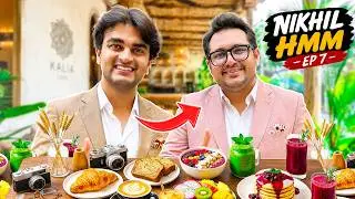 Trying Hmm Nikhil Favorite Gurgaon Food | Ep7 | Food Vlogger Series