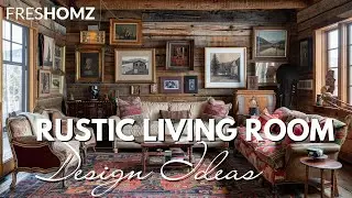 Rustic Living Room Decor: Combining Style and Comfort Perfectly