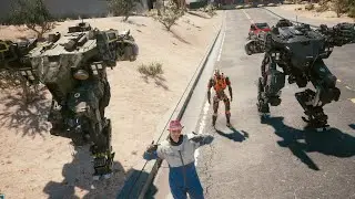 Cyberpunk 2077 NPC Wars #3 : Robot Army
