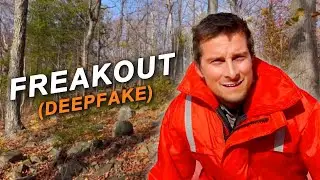 Bear Grylls blows up on set | Man vs. Wild (2006) [deepfake]