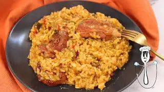 🥘Alucinarás lo bien que queda este arroz con costilla adobada🥘 en la olla GM