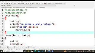 21.C program to find x power n using function | C Programming Language LAB | PPS LAB
