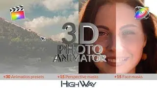 Apple Motion Template: 3D Photo Animator for FCPX