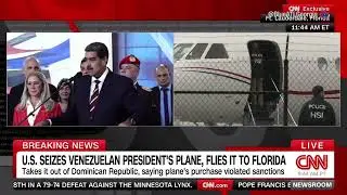 The United States has seized Venezuelan President Nicolas Maduro's plane.