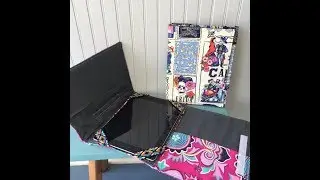 How to sew a Tri fold iPad Tablet Cover by Sewspire