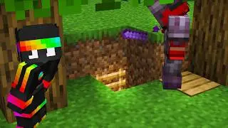 I Survived 100 Days Inside a Hidden Minecraft Base