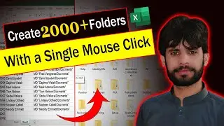 Create more than 2000 Folders with a single mouse click | Create multiple folders in one Click