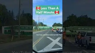 🇨🇦ਫਾਟਕ ਸਿਰਫ਼ ਅੱਧਾ ਮਿੰਟ ਬੰਦ ਹੁੰਦਾ। #short #ytshort #youtubeshort #shamshermannbti