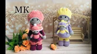 МК..КУКЛА ЛАЛИ ИЗ ПЛЮША..ЧАСТЬ 1..НОЖКИ, ТЕЛО..