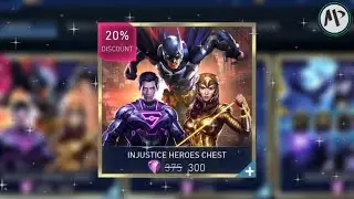 Injustice 2 mobile | Injustice heroes chest opening