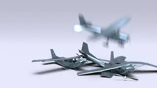 Planes Crashing - Houdini Effects | Metal Deform (or) Soft Body Simulations