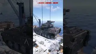 Разгрузка танка Bradley в Порту #rust #games