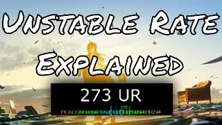 『osu!』BeastrollMC explains Unstable Rate