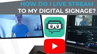 Live stream from Youtube video with your digital signage