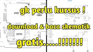 Cara download dan baca skematik hp gratis, otw jadi teknisi profesional....!!!