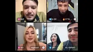 NIGINA VS SEVINCHKA MANA JANJAL KATTASI🔞🔞🔞🤣🤣🤣🤣🤣🤣