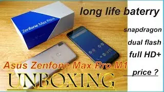 unboxing asus zenfone max pro m1 full details in hindi 8000rs