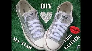 DIY All Star with Glitter