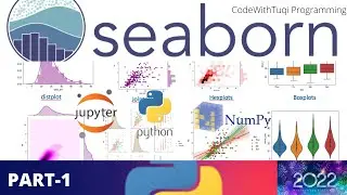 seaborn library python|Data Visualization in Python Using Seaborn(PART-1)|CodeWithTuqi