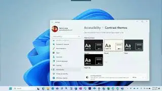 Windows 11   Accessibility Contrast