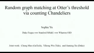 2023 CCSP Workshop - Sophie Yu (Duke Univ.)