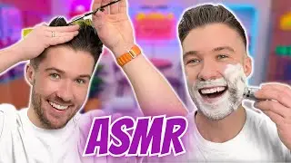 ASMR Ultra Relaxing Full Haircut & Shave 🫶🏼