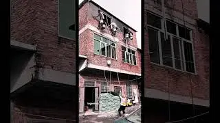 Ingenious construction skill of construction workers 👷🚧👷