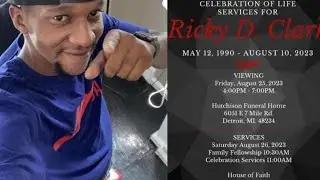 Homegoing Service For Ricky D. Clark
