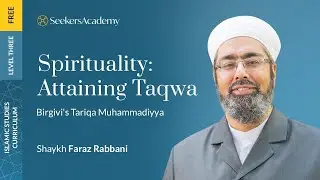 39 - Arrogance - The Path of Muhammad: Birgivi's Manual of Taqwa Explained - Shaykh Faraz Rabbani