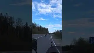 Проявление любви на мотоцикле. #shorts #motorcycle #motovlog