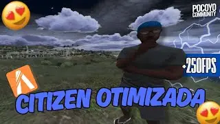 MELHOR CITIZEN NO NIGHT CLEAN PARA PC FRACO FIVEM! +250FPS | 2026