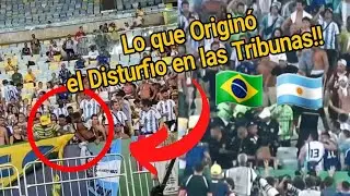 El momento exacto en que Inicio el Incidente en el Maracaná • Brasil vs Argentina.