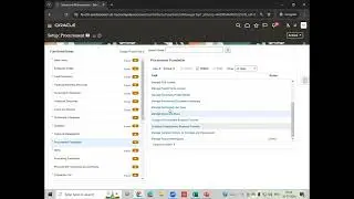 Oracle Fusion Cloud Procurement Purchasing Setups, Purchase Order, ASN and Receipt creation