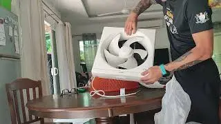 EXHAUST FAN [ OLD ] REPLACED WITH NEW FRESH ONE!! D.I.Y