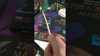 Хотели как лучше, а получается красиво. Двойные радиаторы SSD на Z790 Aorus Master. 