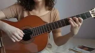 Hallelujah (из м/ф "Шрек") на гитаре