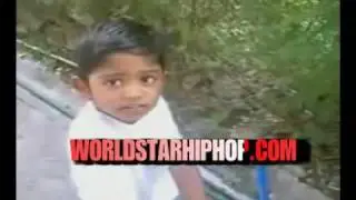 Video  Kid Calls Lady A B For Touching Him Don't Touch Me Bitch.flv