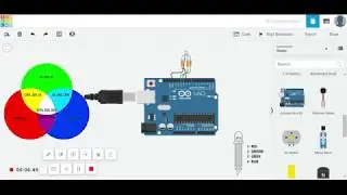 3. RGB tinkercad arduino Hindi