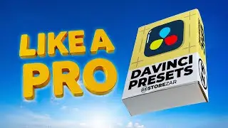How To Edit With DaVinci Resolve Presets Like a PRO!