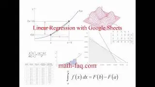 Linear Regression with Google Sheets