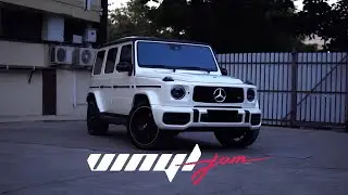 Mercedes-Bens G class 63 AMG | Матовая антигравийная защита кузова