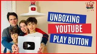 YouTube Silver Play Button Unboxing | 100K Award QuarteTube