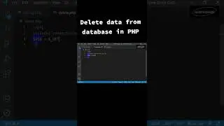 Delete data from database in PHP