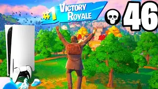 Alan Wake Skin Gameplay: 46 Kill Zero Build Solo Squad Win in Fortnite Ch. 4, Season 4