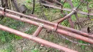 Грабли-ворошилки сена ГВК 6 экспресс-обзор от Владислава Кубрина