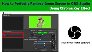 How to Perfectly Remove Green Screen in OBS Studio / Chroma Key Effect