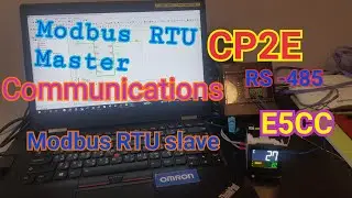 CP2E Modbus RTU Master CP-series Function Block Communications 