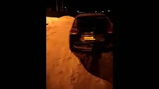 Как заводится Nissan X-trail (Ниссан икстрейл) в морозы.