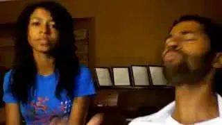 eric Benet and daughter India 