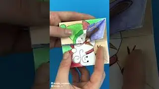 Мегакрутая отрытка-книжка, в которой можно рисовать